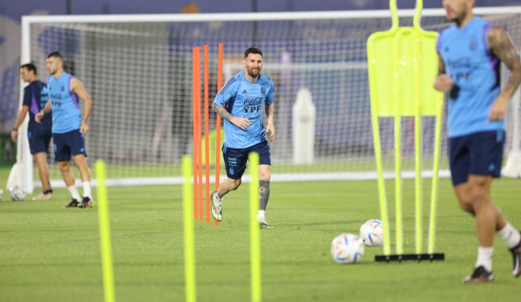 Imagen de Lionel Messi, a la par: Argentina y una imagen para ahuyentar los fantasmas
