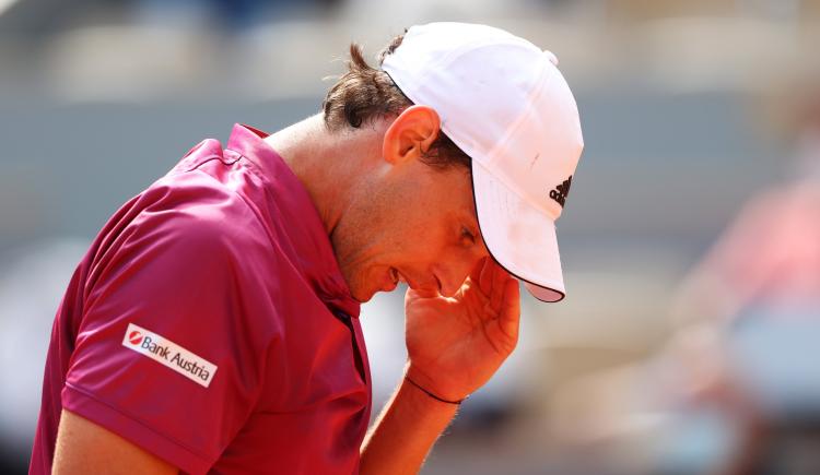 Imagen de PRIMERA BOMBA EN ROLAND GARROS: THIEM, ELIMINADO