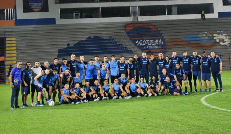 Imagen de A horas del debut de Argentina Sub 23 en busca del pasaje a los Juegos Olímpicos