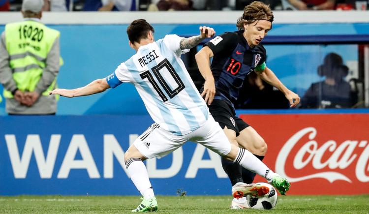 Imagen de Luka Modric y las chances de Argentina en Qatar 2022: "Con Messi siempre son favoritos"