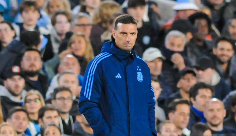 Imagen de Lionel Scaloni: la clara explicación del doble 9