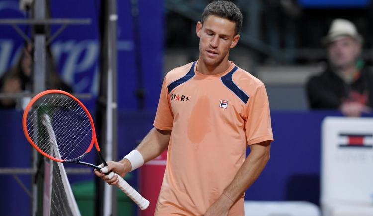 Imagen de Diego Schwartzman profundizó su crisis