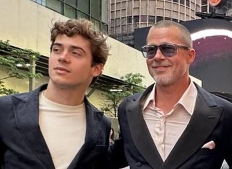 Imagen de Del pit a Brad Pitt: Franco Colapinto, en modo Hollywood
