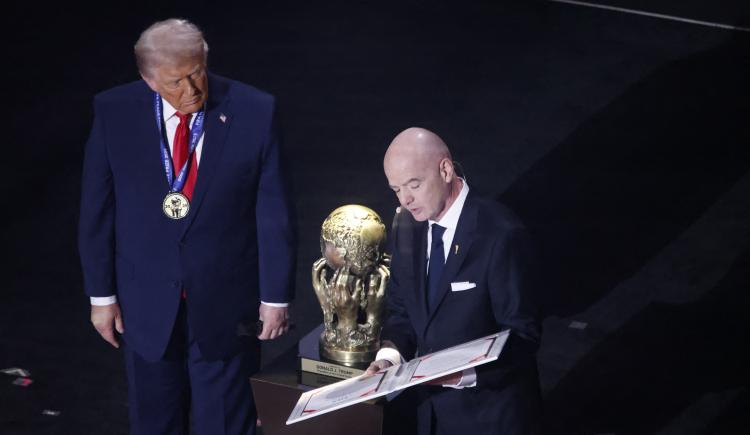 Imagen de Trump e Infantino hablaron sobre el "indulto" a Balogun