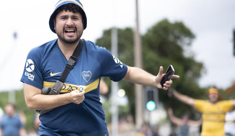Imagen de Afuera del Maracaná: hinchas de Boca llenaron los bares de Copacabana
