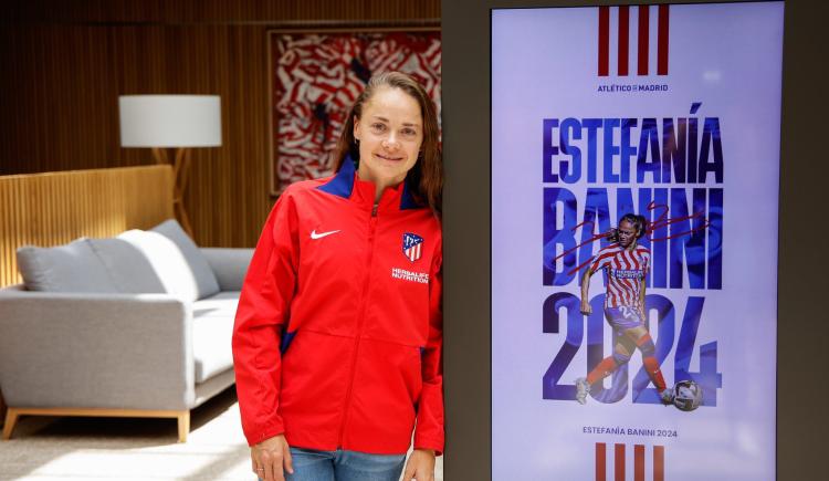 Imagen de Estefanía Banini renovó con Atlético Madrid hasta 2024