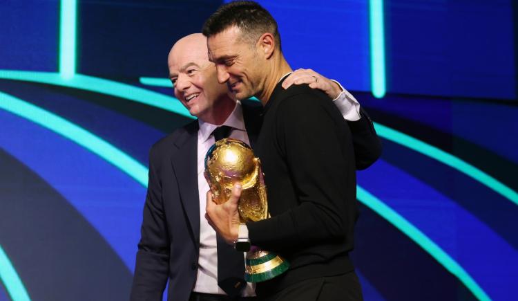 Imagen de Inesperado: Gianni Infantino le pidió disculpas a Scaloni