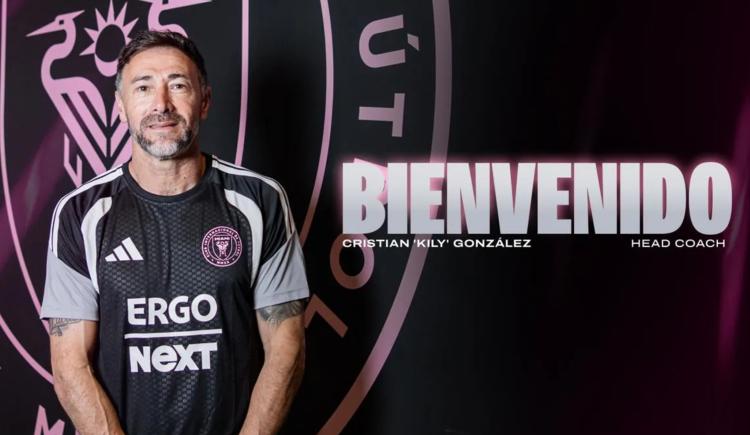 Imagen de Kily González fue presentado en el Inter Miami de Messi y debutará este miércoles en una final