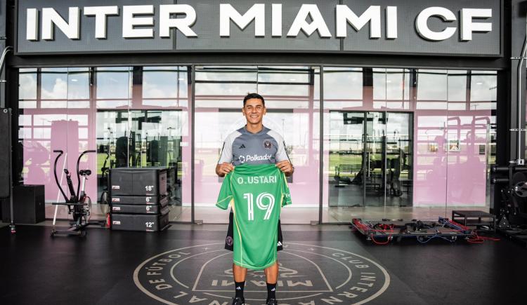 Imagen de Ustari fue presentado como nuevo refuerzo de Inter Miami