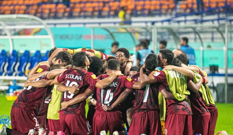 Imagen de Venezuela cerró la primera fecha del Mundial Sub 17 con un triunfo histórico