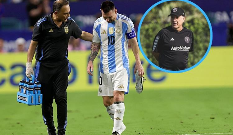 Imagen de Gerardo Martino ofreció los últimos detalles de la lesión de Messi: cuándo volvería a jugar