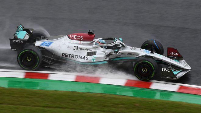Imagen de Fórmula 1: Mercedes dominó la segunda tanda de ensayos en Japón