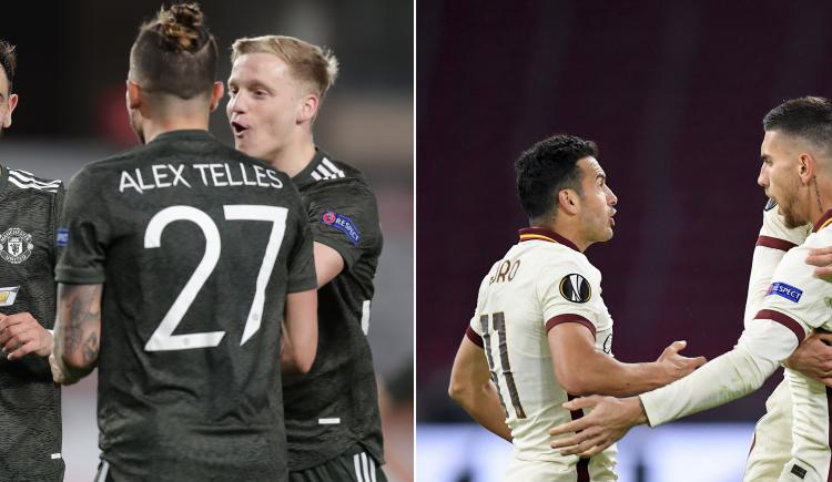 Imagen de TRIUNFOS DE MANCHESTER UNITED Y ROMA EN LA EUROPA LEAGUE
