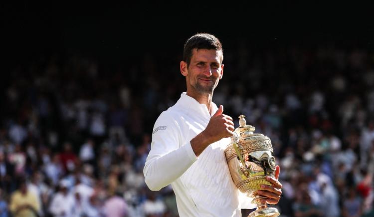 Imagen de Todos los títulos de Grand Slam de Novak Djokovic