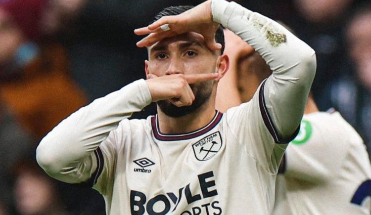 Imagen de Con gol de Taty Castellanos, West Ham volvió al triunfo y sueña con la salvación