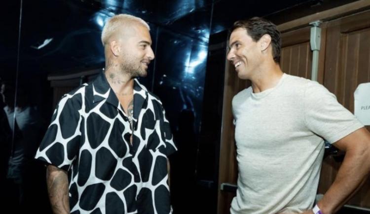 Imagen de Rafael Nadal y el baile viral: su "perreo intenso" en un recital de Maluma