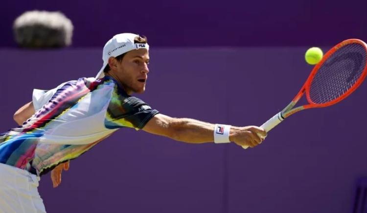 Imagen de Diego Schwartzman se despidió en su debut en Queen's