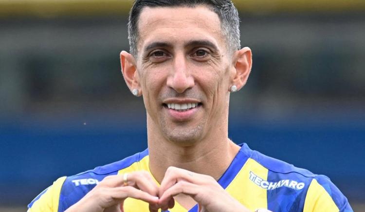 Imagen de Las primeras sensaciones de Di María al pisar de nuevo el Gigante de Arroyito