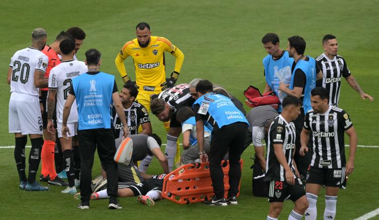 Imagen de La insólita roja de Botafogo a los 30 segundos en la final