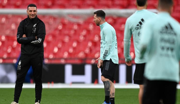 Imagen de Lionel Scaloni: "No hacía falta que Messi gane un Mundial para ser uno de los grandes"