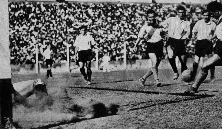 Imagen de 1937. Racing logra la hazaña ante River