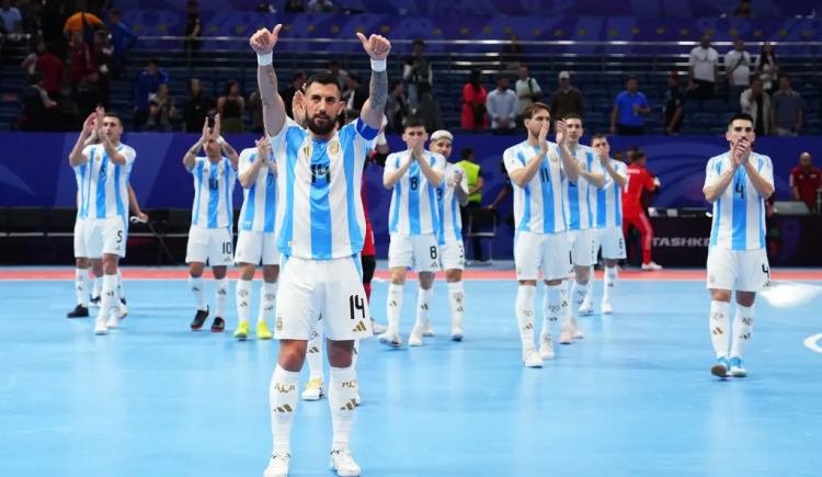 Imagen de Pablo Taborda, capitán y emblema de la Selección de Futsal: “Sueño con levantar la Copa”