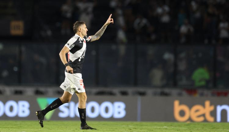 Imagen de Pablo Vegetti, el héroe de Vasco da Gama en el Brasileirao