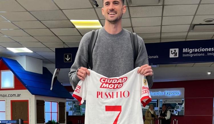 Imagen de El regreso de Nacho Pussetto a Huracán: “Tengo muchas ganas de jugar y ayudar al equipo"