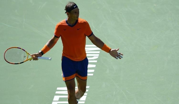 Imagen de Se terminó el invicto de Rafael Nadal en la final de Indian Wells