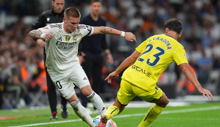 Imagen de Real Madrid venció a Villarreal con 75 minutos de Mastantuono