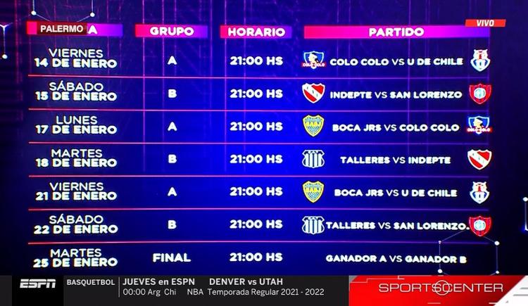 Imagen de SE CONFIRMÓ LA PROGRAMACIÓN DEL TORNEO DE VERANO