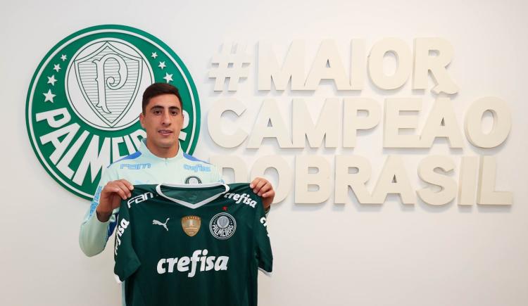 Imagen de Defensa y Justicia transfirió a Merentiel a Palmeiras