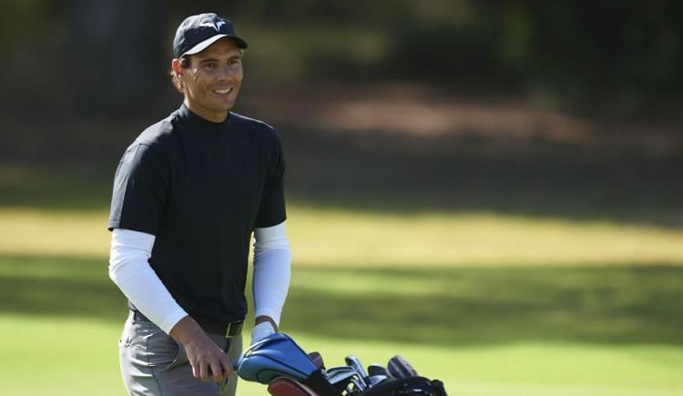 Imagen de RAFAEL NADAL FUE INVITADO A UN TORNEO DE GOLF