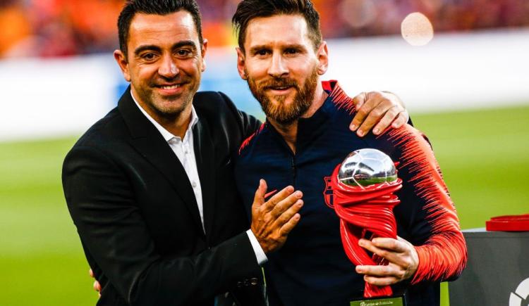 Imagen de Xavi descartó el retorno de Messi: "Es imposible"