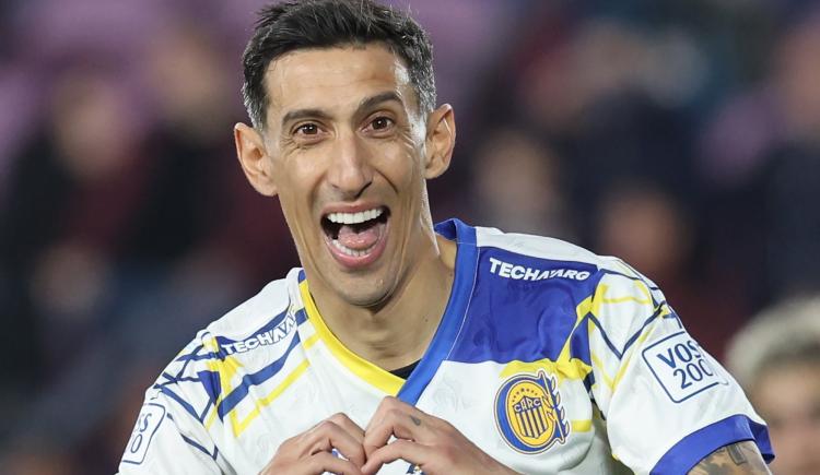 Imagen de La gloria es toda de Di María: otro show con gol y asistencia para el triunfo de Central ante Instituto