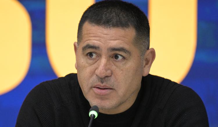 Imagen de Riquelme out of context: el momento distendido del presidente de Boca en Miami