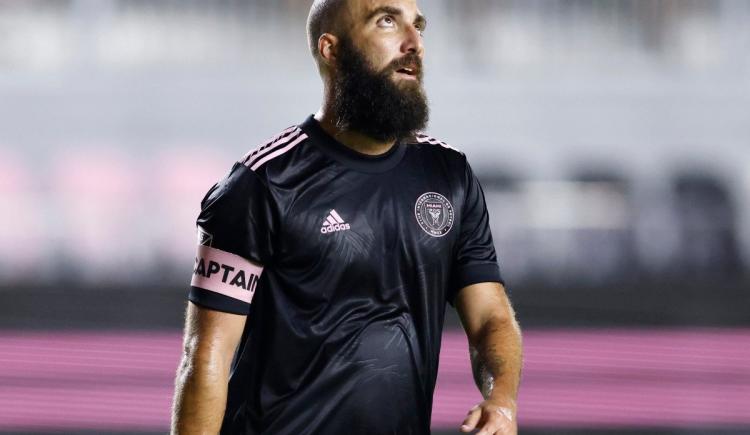 Imagen de EL TANTO DE GONZALO HIGUAÍN NO LE ALCANZÓ A INTER MIAMI