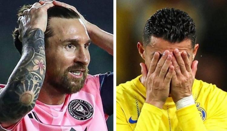 Imagen de El miércoles negro de Messi y Cristiano Ronaldo