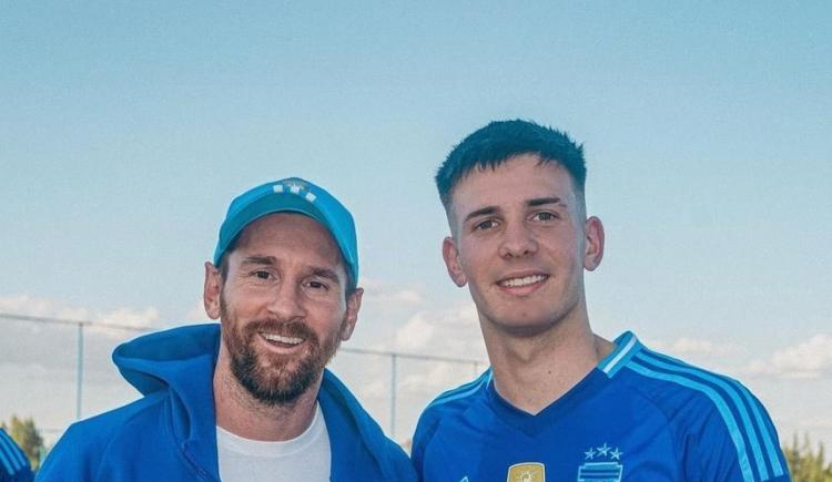 Imagen de El "aura Messi": los símbolos que acercan a Franco Mastantuono con el 10