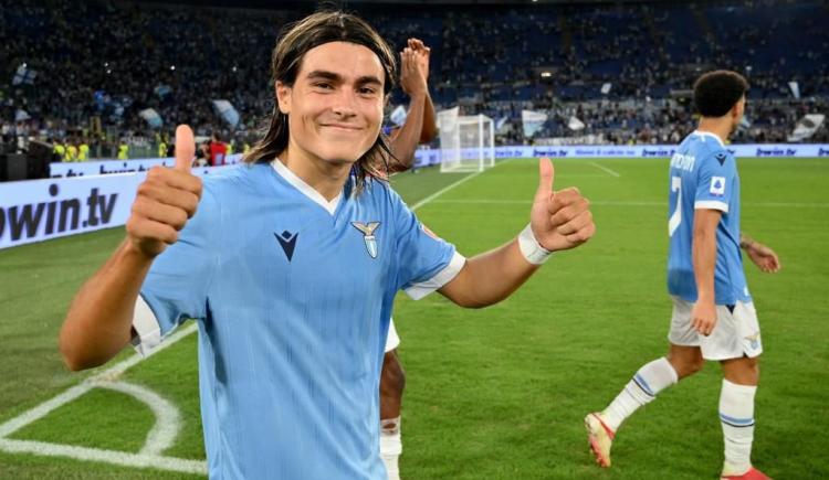 Imagen de GOLEADA DE LAZIO Y DEBUT OFICIAL DE LUKA ROMERO