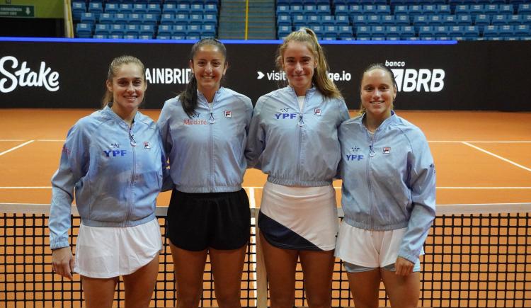 Imagen de Solana Sierra abrirá la serie de Argentina ante Brasil en la BJK Cup