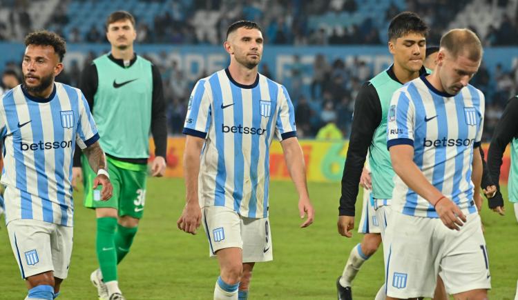 Imagen de Racing no gana para sustos: dos de sus figuras no viajarán a Venezuela