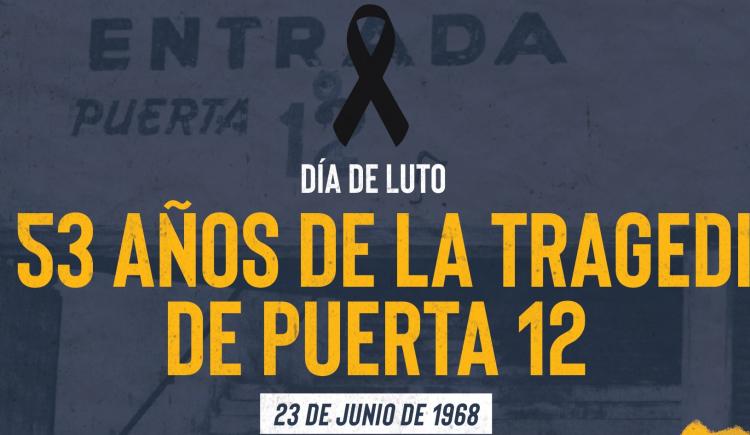 Imagen de EL RESPETUOSO HOMENAJE DE BOCA JUNIORS A LAS VÍCTIMAS DE LA PUERTA 12