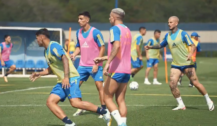 Imagen de El segundo día de la pretemporada de Boca trajo una novedad