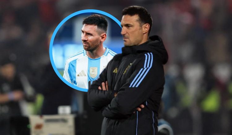 Imagen de Scaloni reveló si Messi será titular ante Colombia