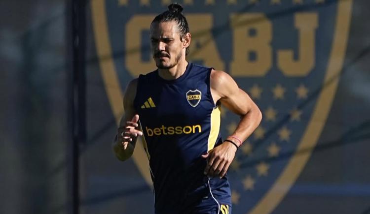 Imagen de La clara señal de Edinson Cavani al mundo Boca