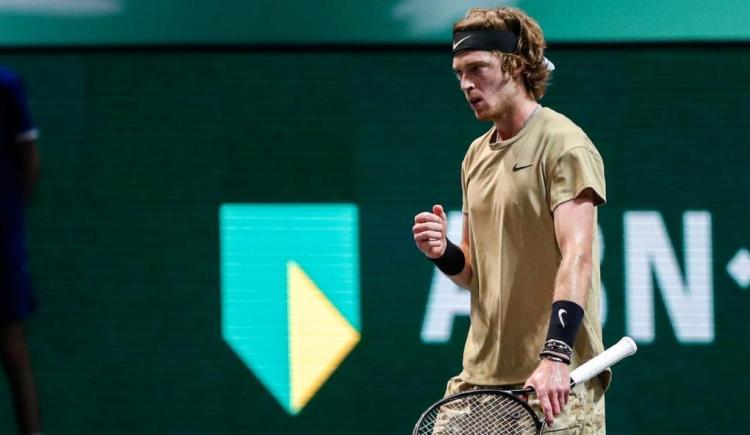 Imagen de RUBLEV, EL SEMIFINALISTA DE DOHA QUE NO PISÓ LA CANCHA