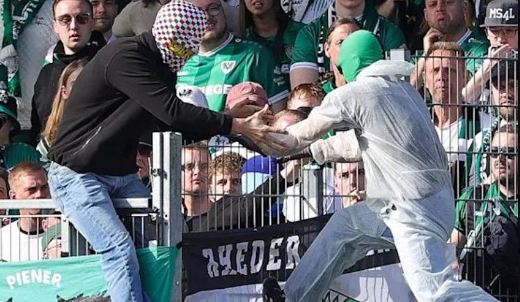 Imagen de Escándalo en Alemania: un hincha burló la seguridad y desenchufó el VAR
