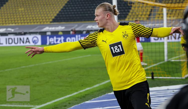 Imagen de DOBLETE DE HAALAND Y GOLEADA DEL DORTMUND