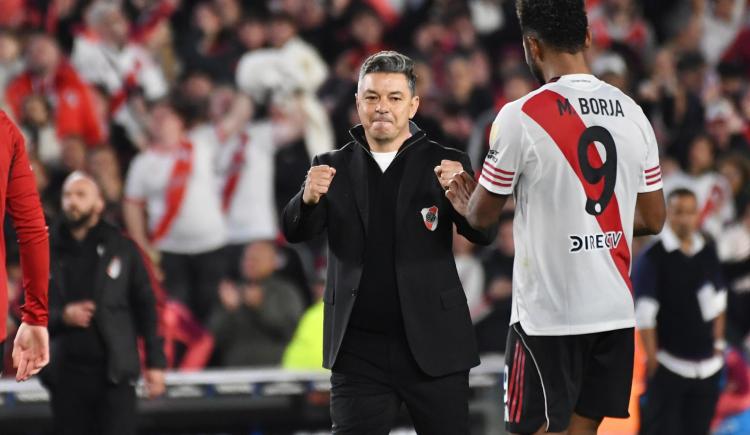 Imagen de Gallardo y su desahogo tras la clasificación de River: "Venía malparida y cayó la moneda para este lado"